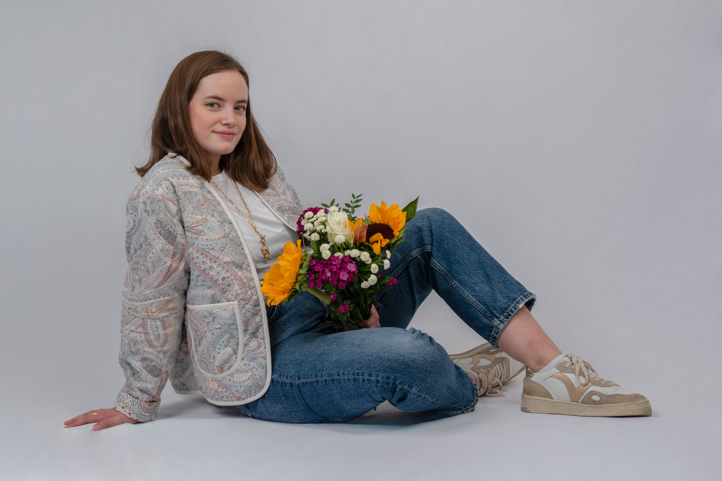 La veste Londres multicolore