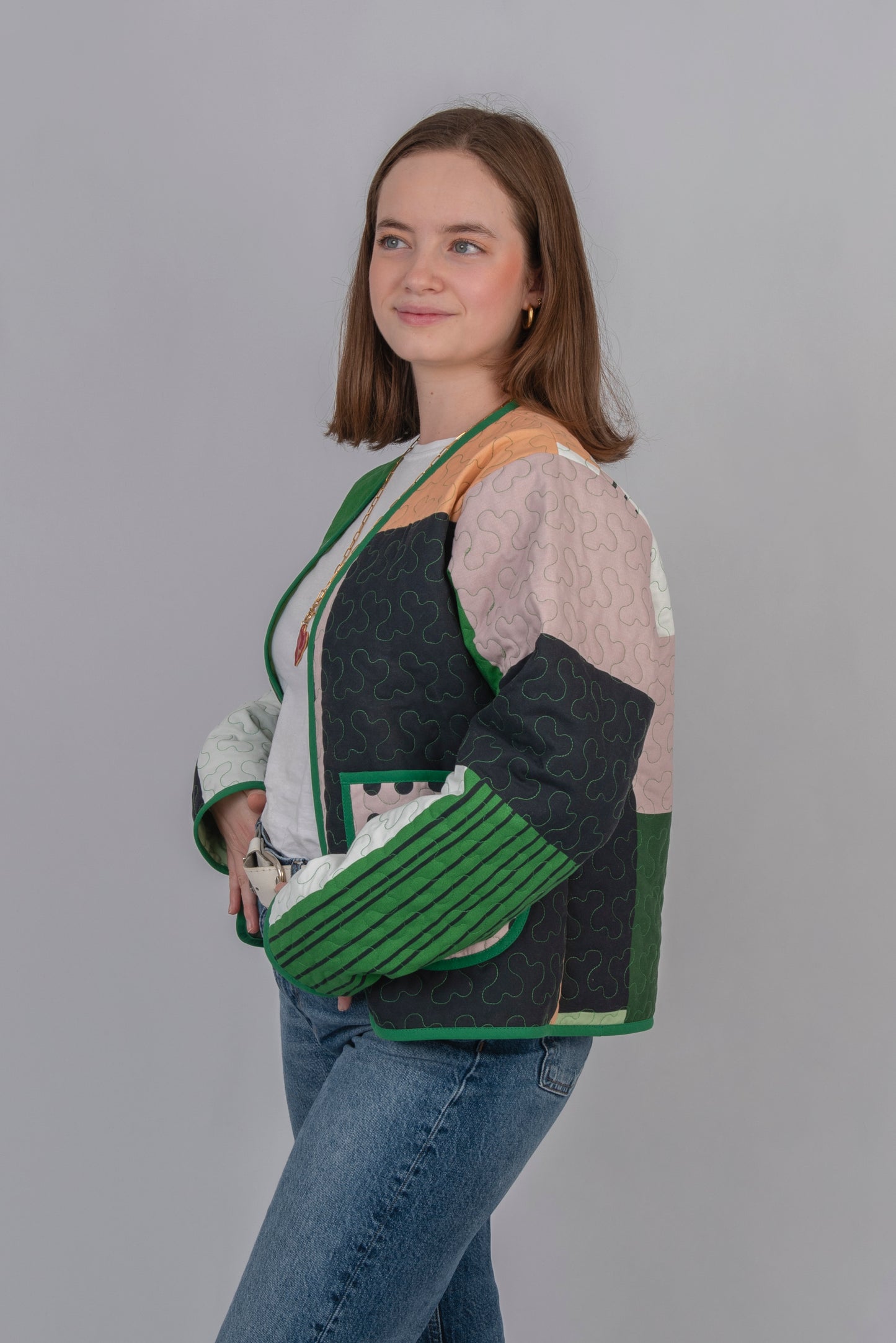 La veste Londres verte