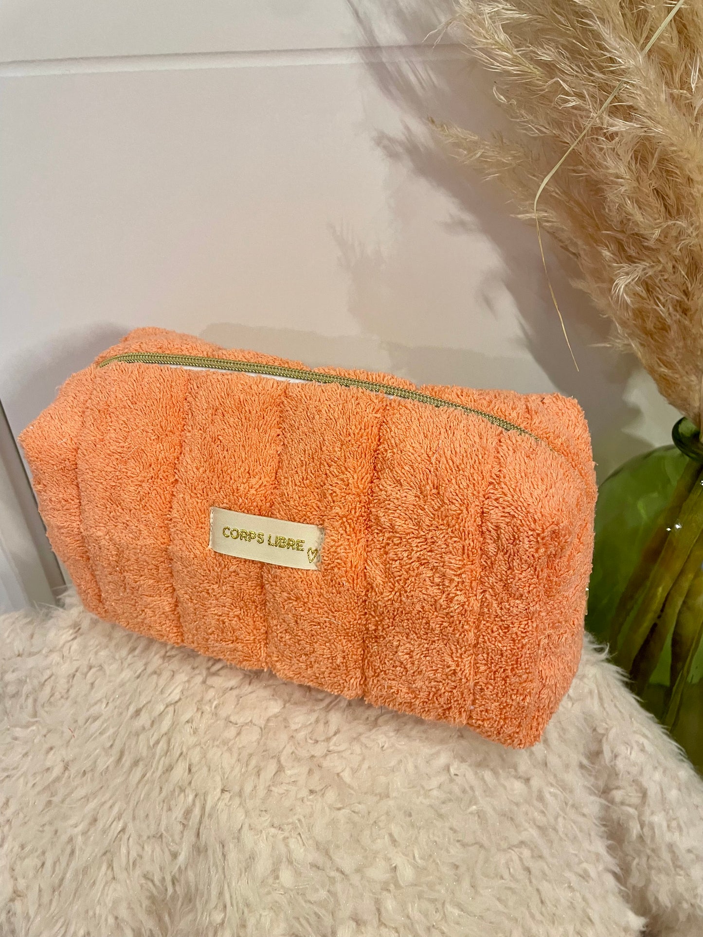 Trousse de toilette Héraklion corail