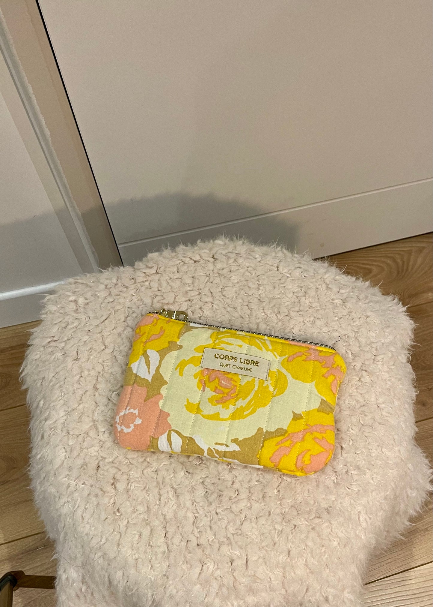 La petite pochette Palerme jaune