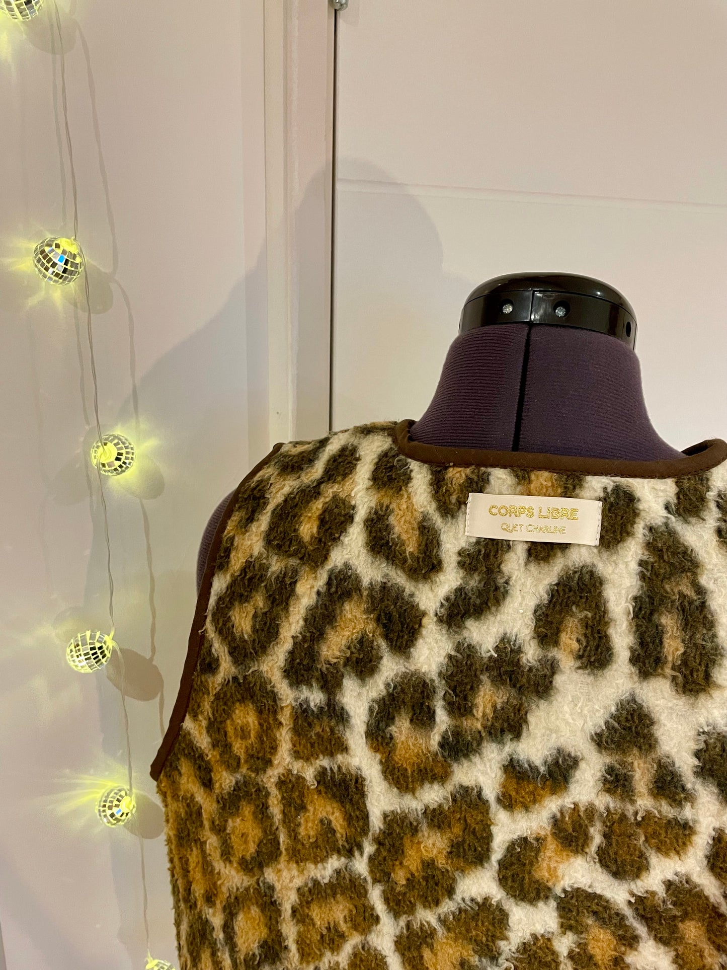 La veste Dublin léopard