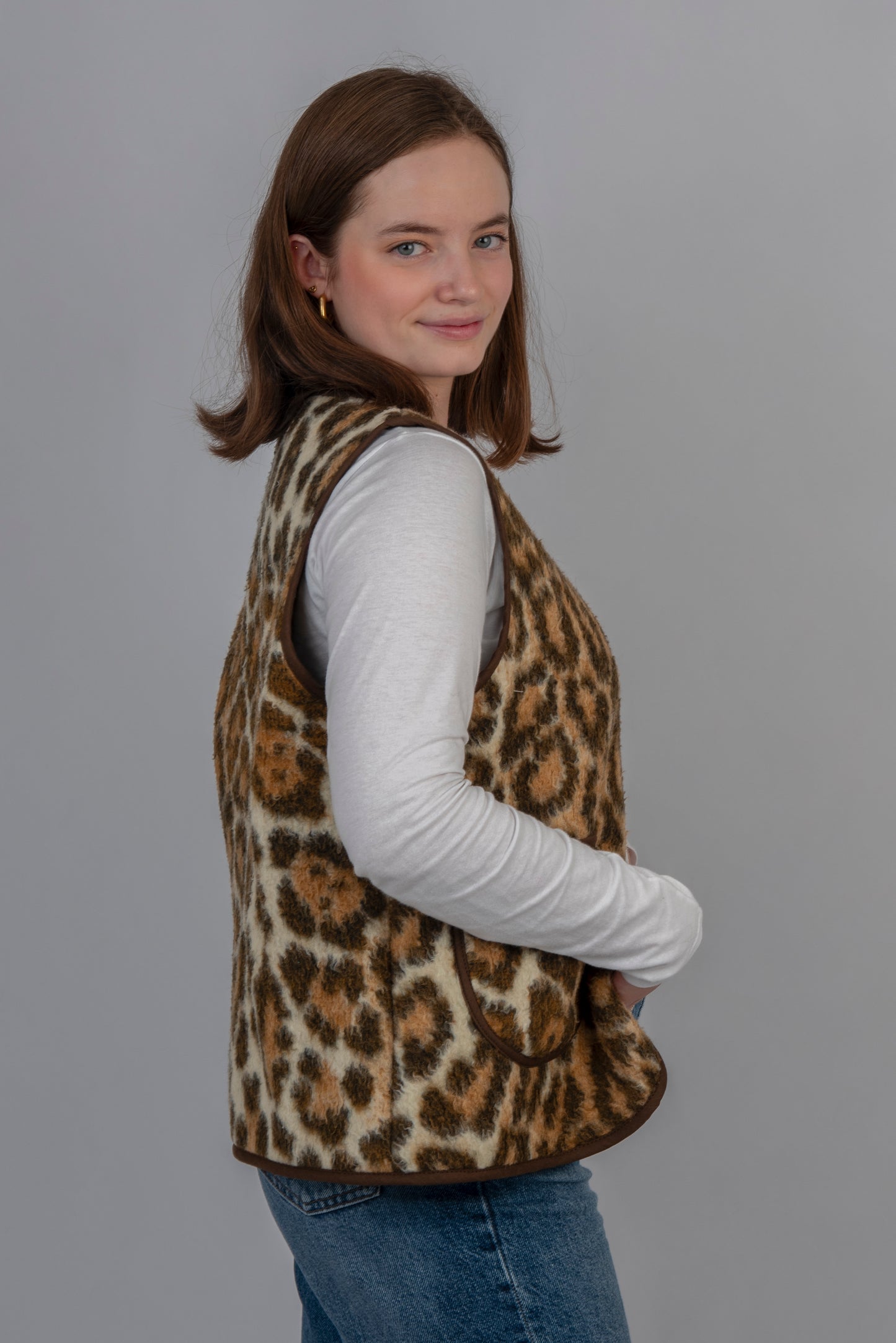 La veste Dublin léopard