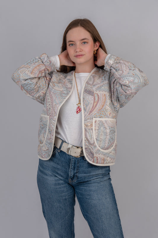 La veste Londres multicolore