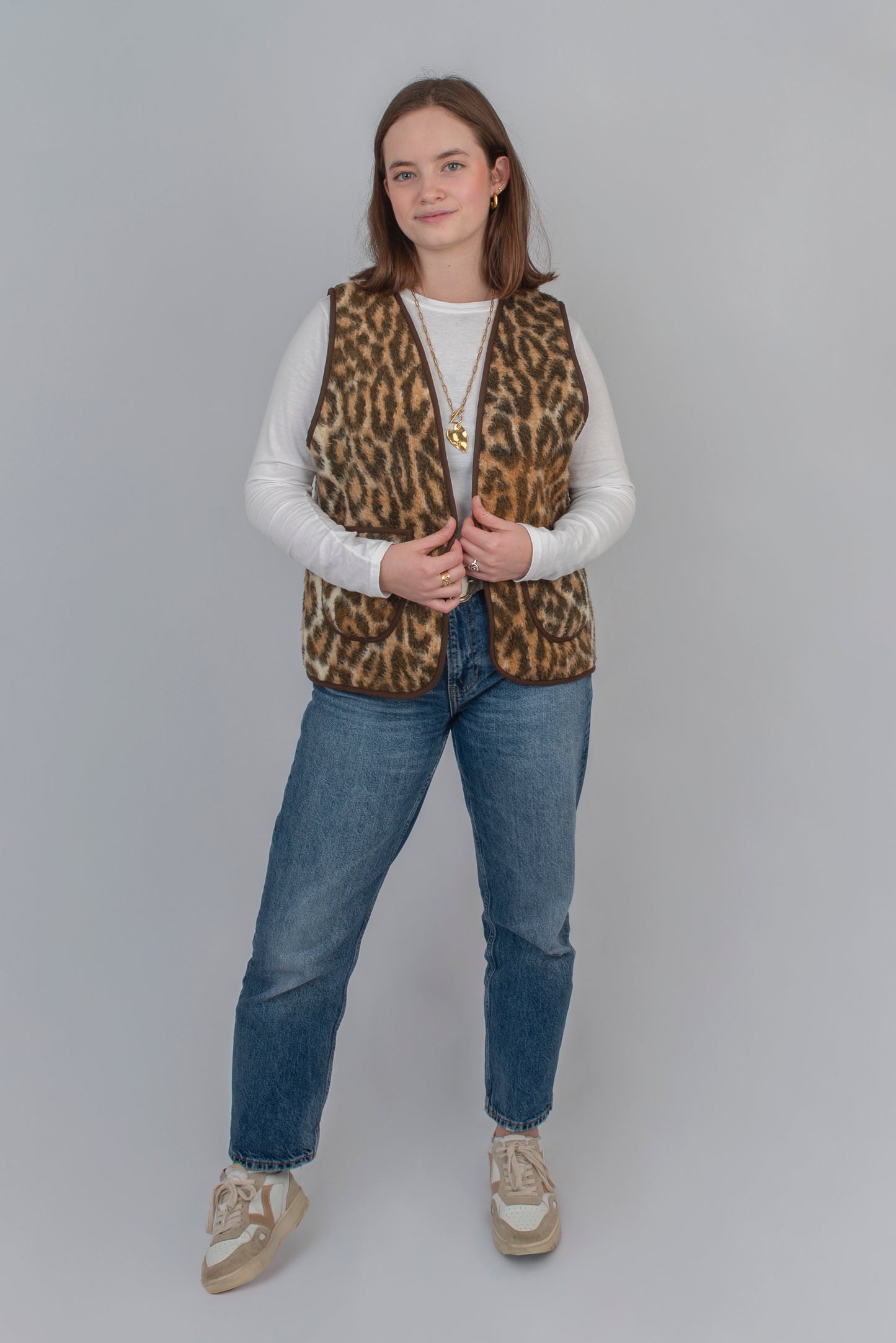 La veste Dublin léopard