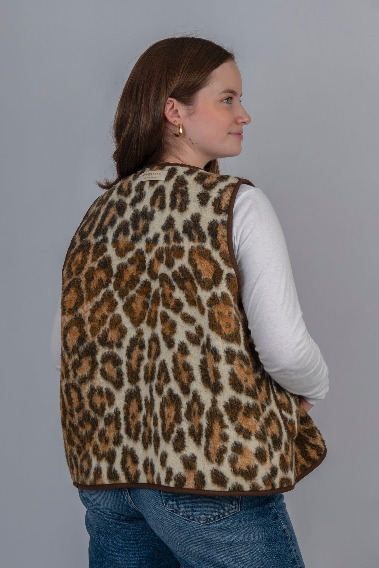 La veste Dublin léopard