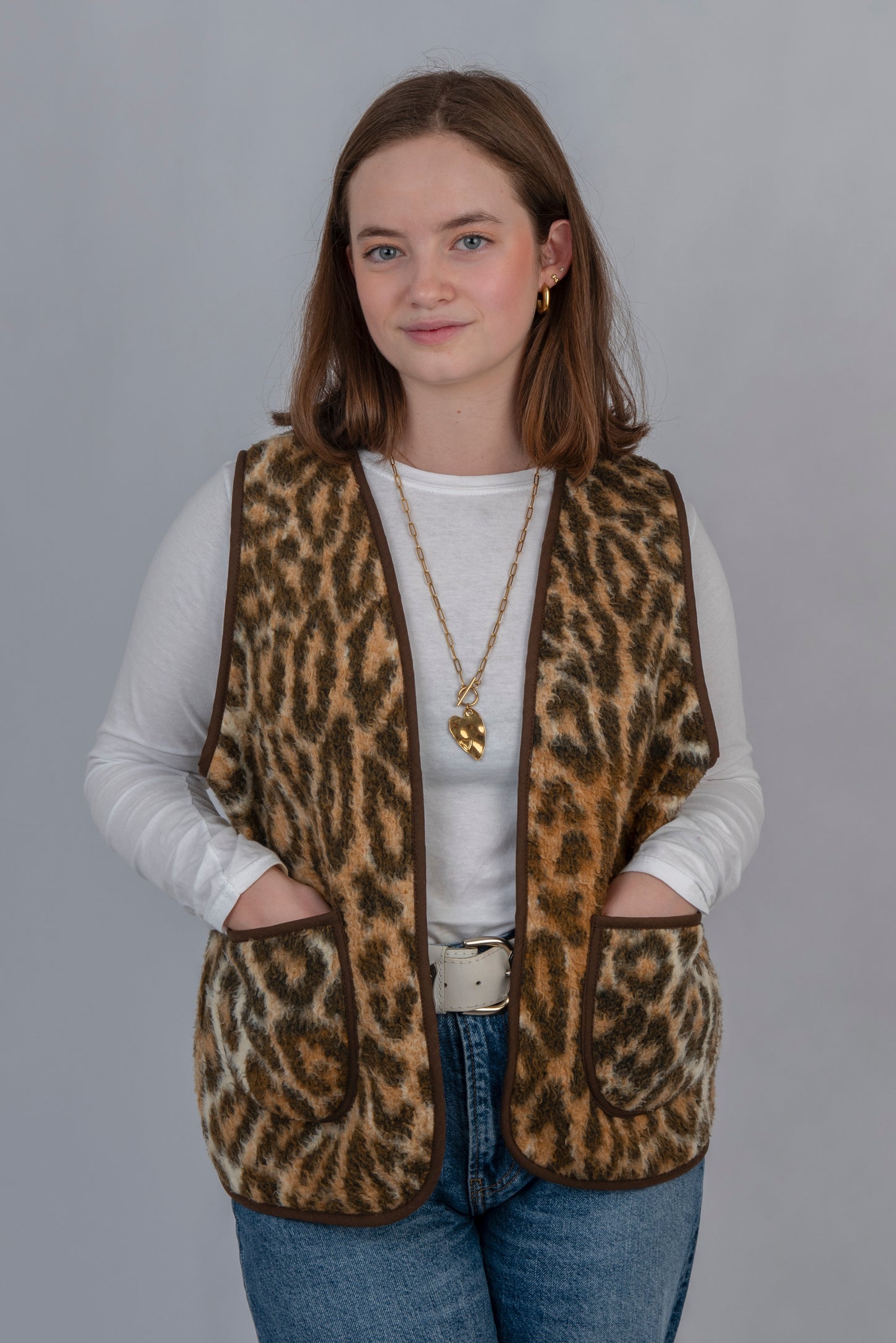 La veste Dublin léopard