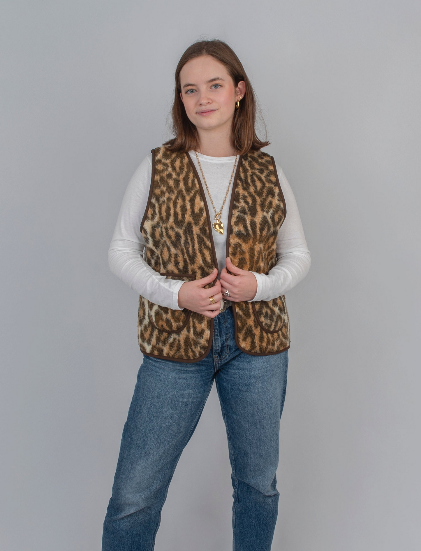 La veste Dublin léopard