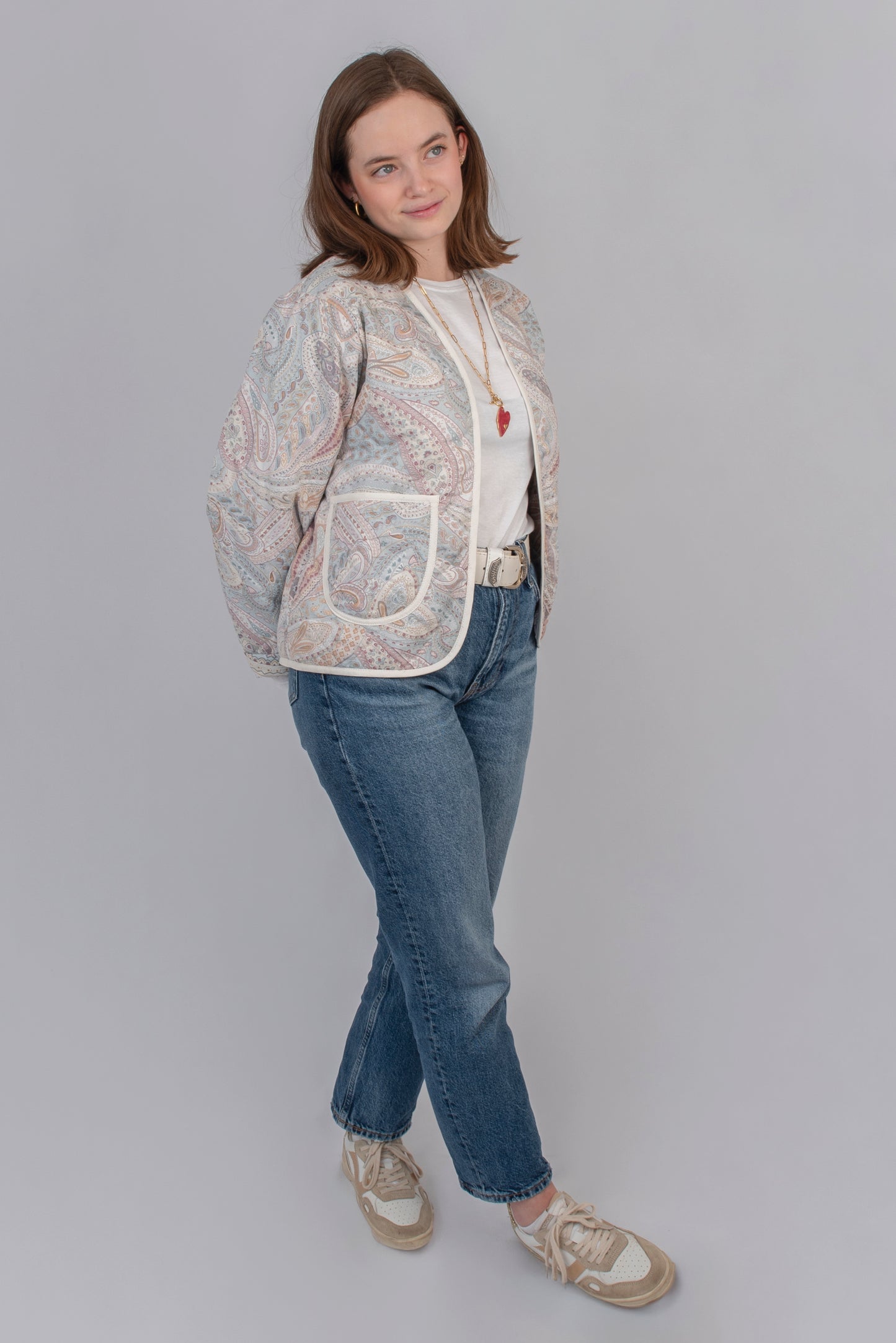 La veste Londres multicolore